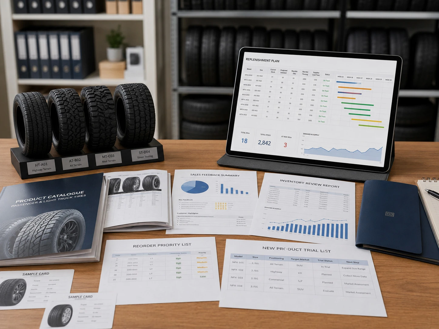 Long-Term Replenishment and New Product Introduction Support