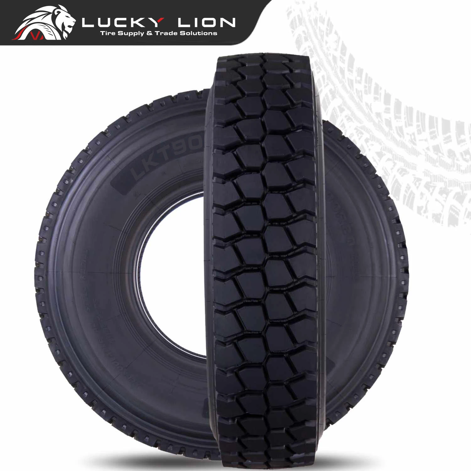 Lucky Lion LKT903 Series (11.00R20 / 12.00R20) Off-Road Drive Tyre