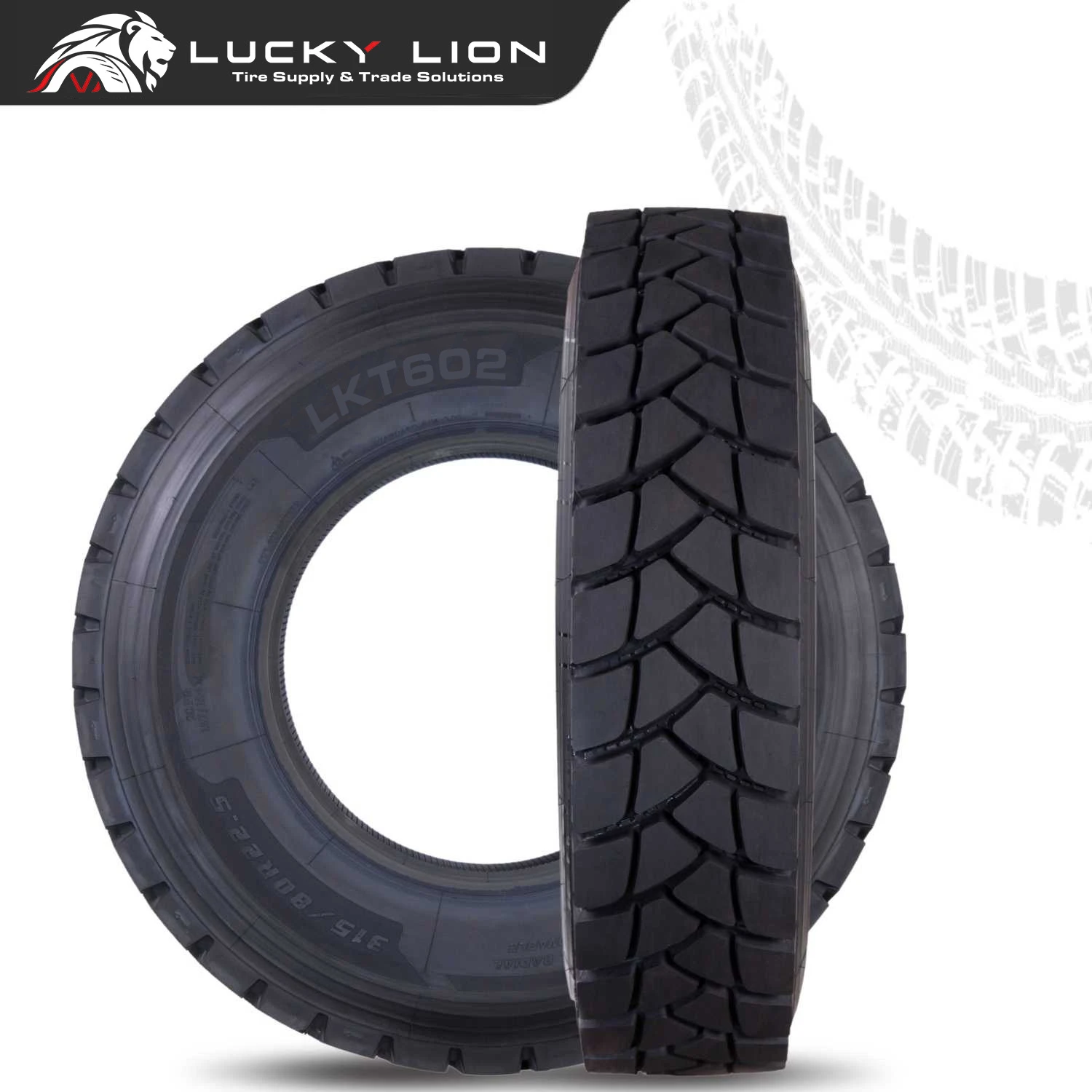 Lucky Lion LKT912 315/80R22.5 20PR Regional Drive Tyre