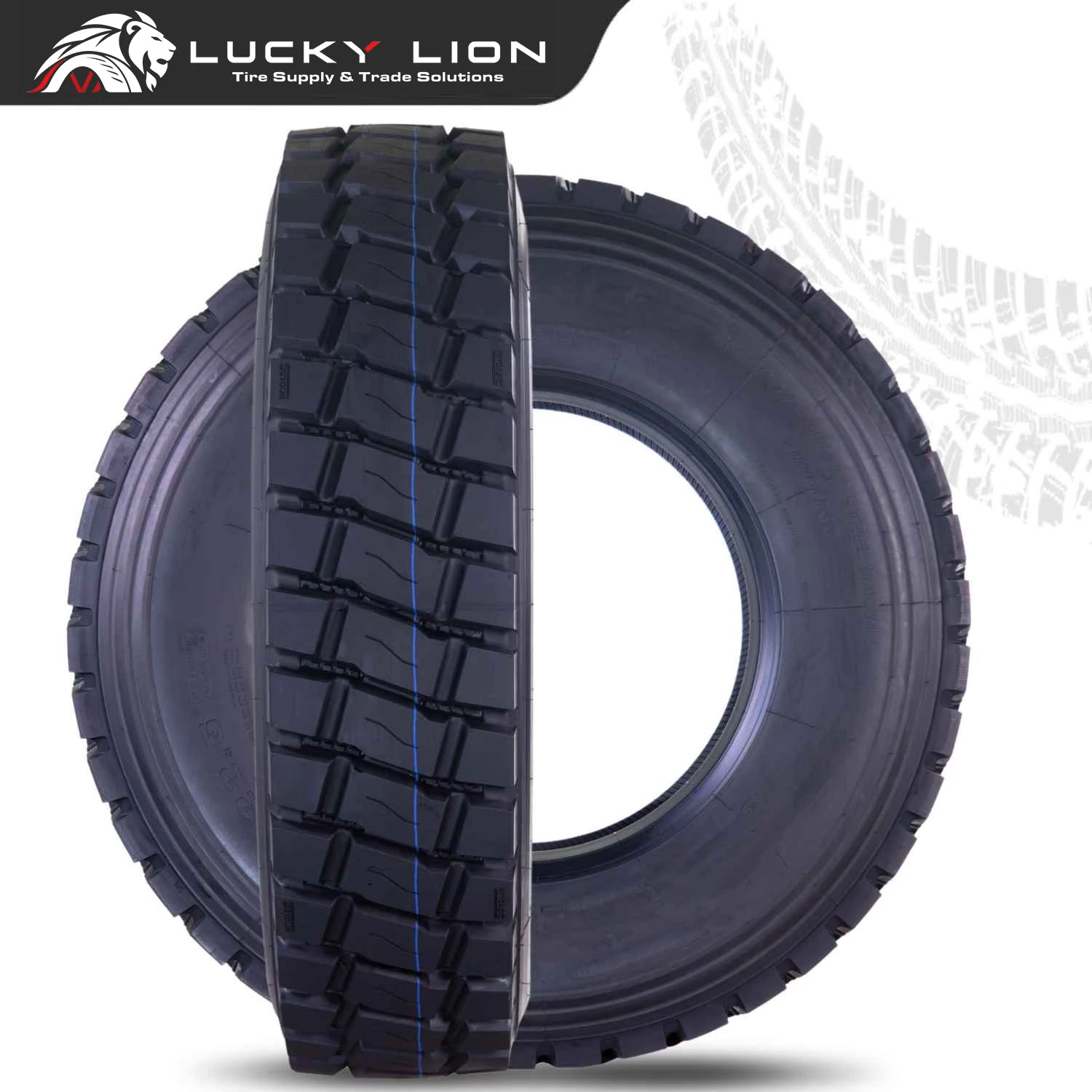Lucky Lion LKT901 12R22.5 18PR On/Off-Road Drive Tyre