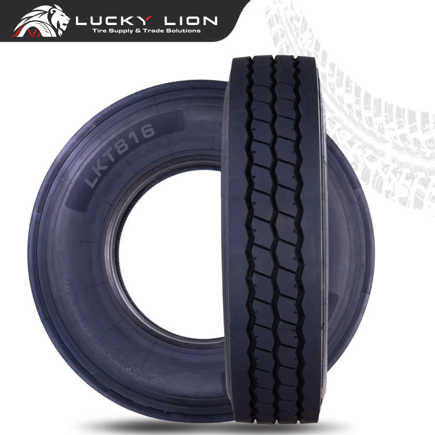 Lucky Lion LKT816 12R22.5 18PR Regional Steer Tyre