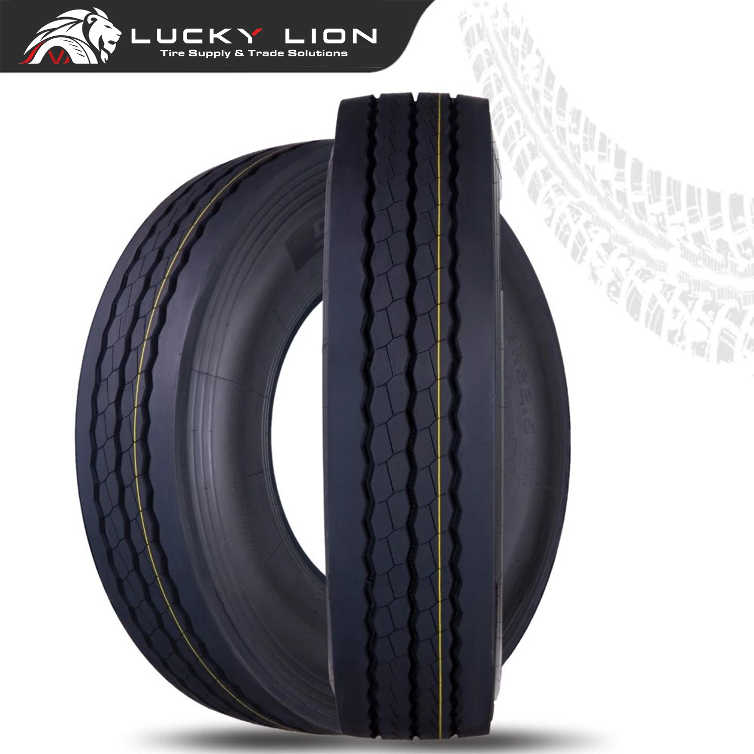 Lucky Lion LKT801 12R22.5 18PR Regional Steer Tyre
