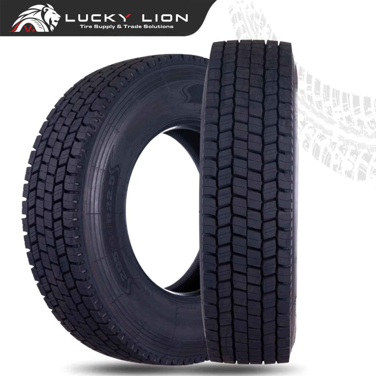 Lucky Lion LKT700 295/80R22.5 18PR Drive Traction Tire