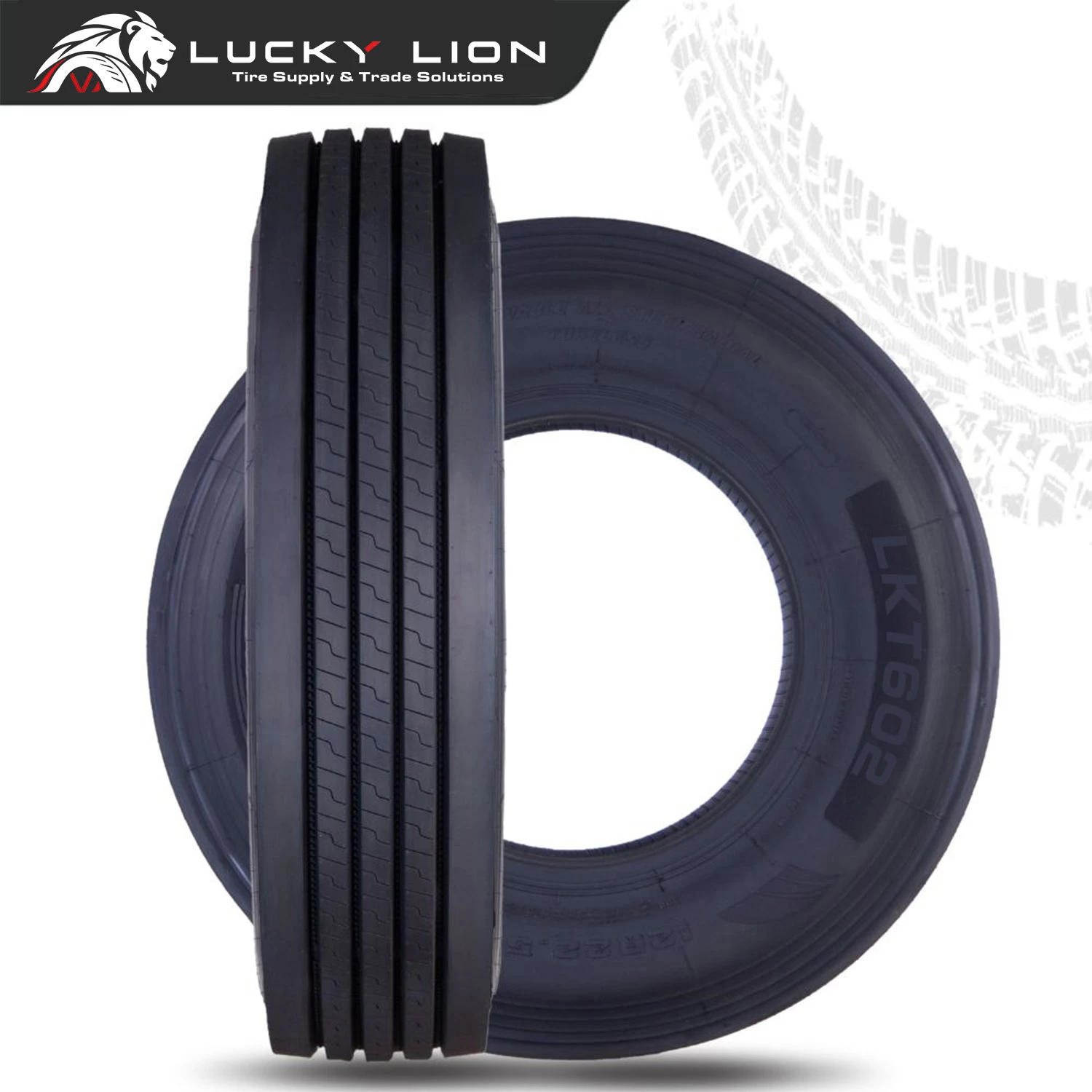 Lucky Lion LKT602 295/60R22.5 18PR Low-Profile TBR Steer Tyre