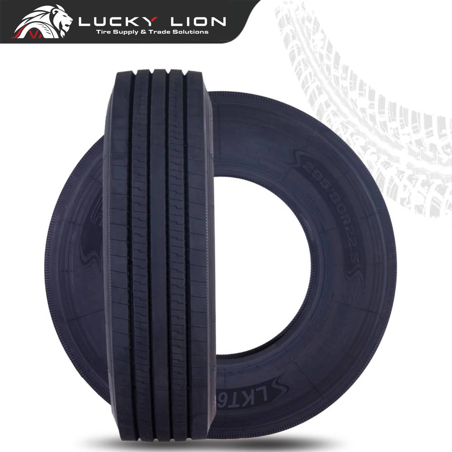 Lucky Lion LKT600 295/80R22.5 18PR Long-Haul Steer Tire