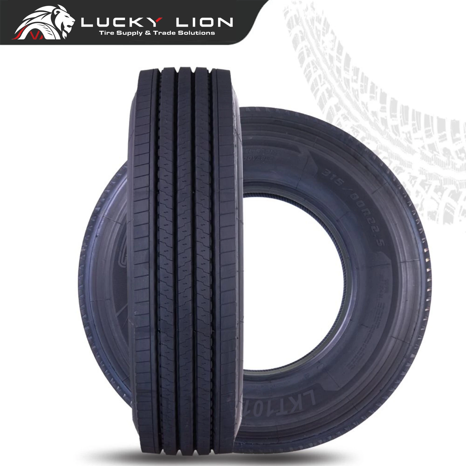 Lucky Lion LKT101 315/80R22.5 20PR Long-Haul Steer / All-Position Tire