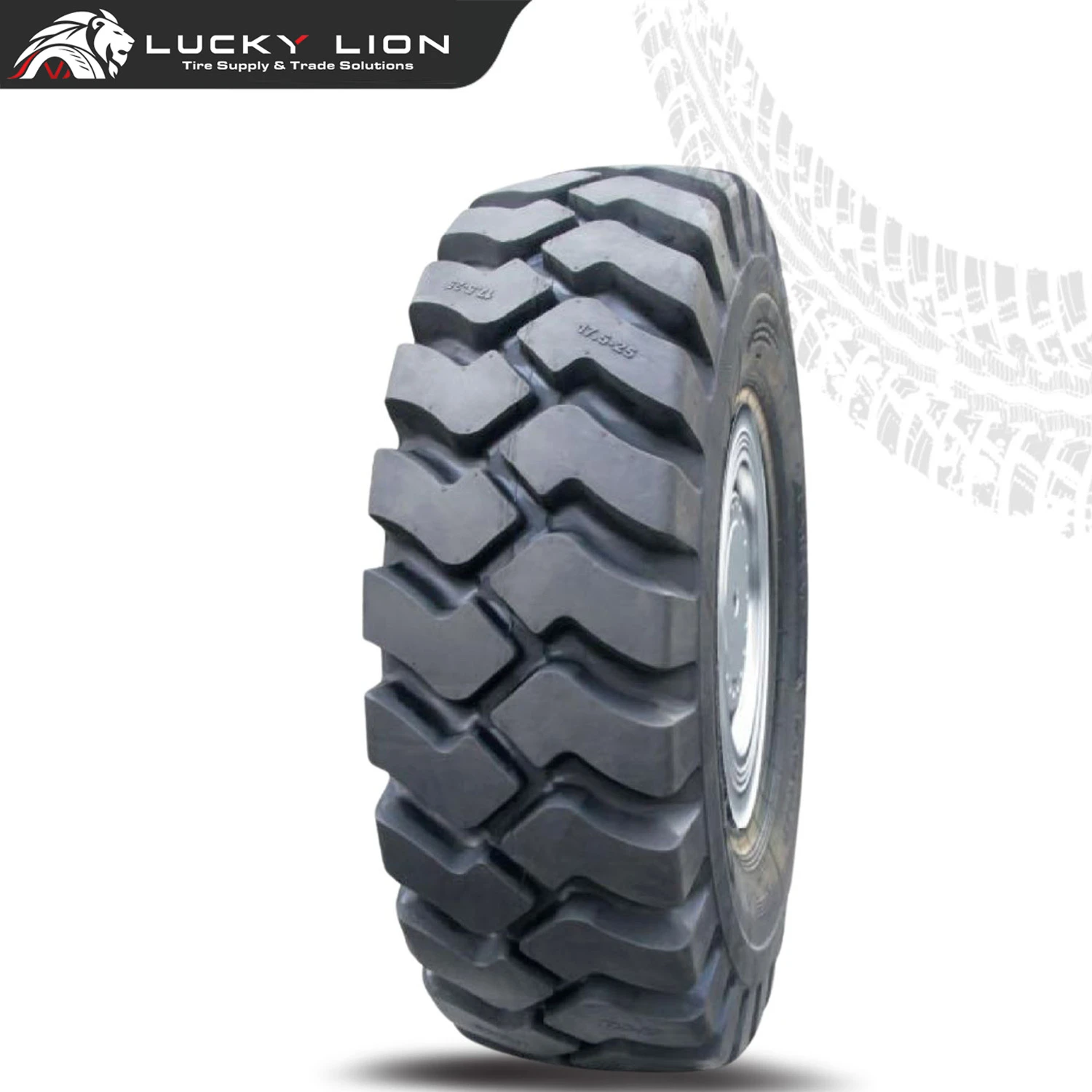 Pneu OTR Lucky Lion L4 pour chargeuse en conditions rocheuses