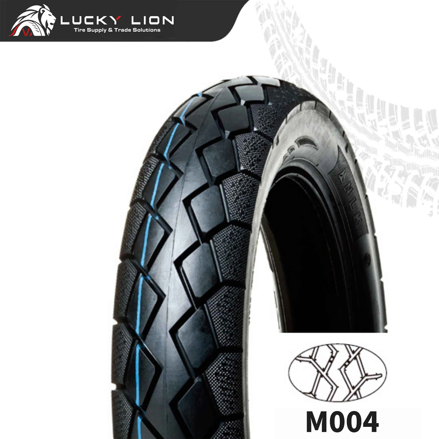 Lucky Lion M004 Dual-Purpose Motorcycle Tyre