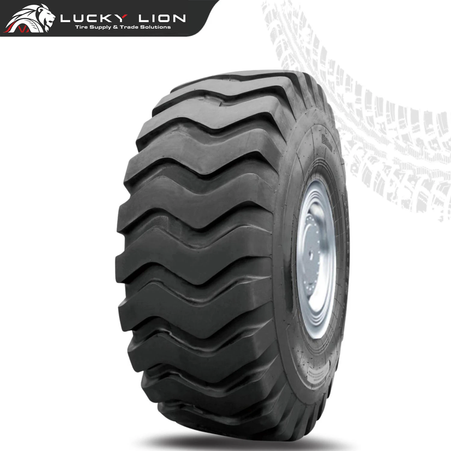 Lucky Lion E3/L3 (W1) Rock-Block OTR Tire for Harsh Quarry and Earthmoving Conditions